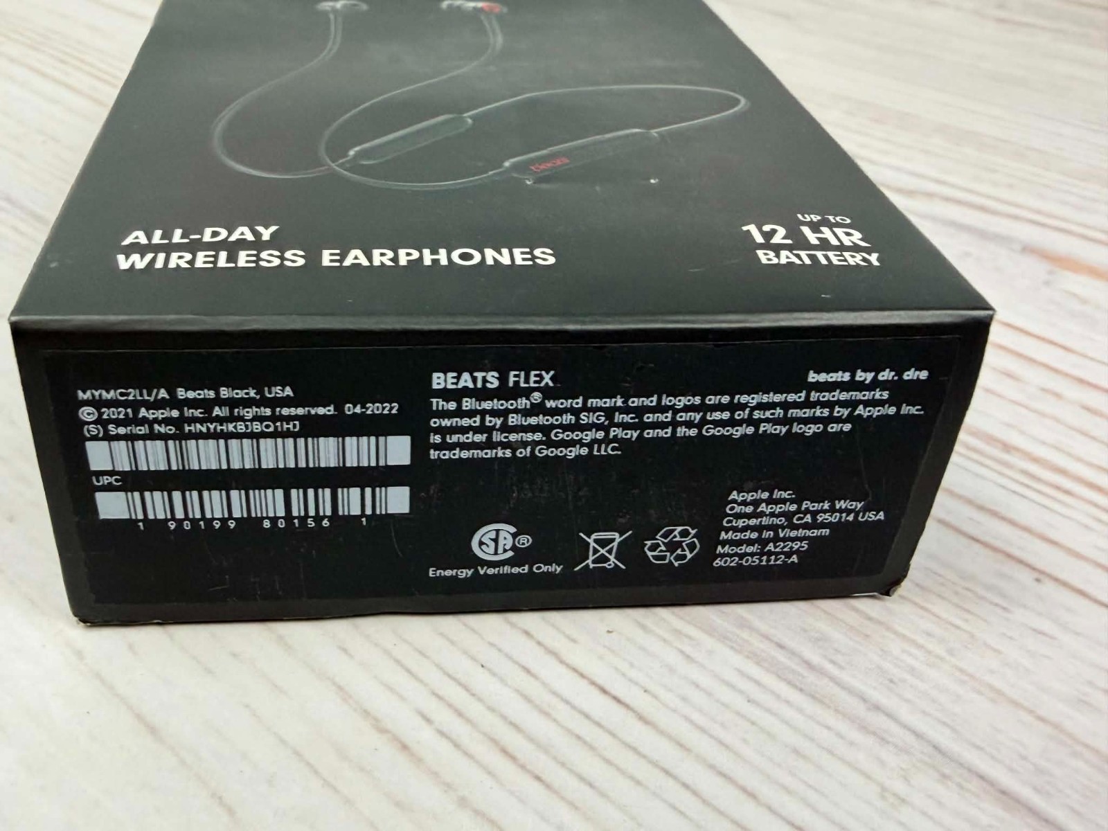 Beats Flex by Dr. Dre Wireless Headphones – Black – A2295 MYMC2LL/A