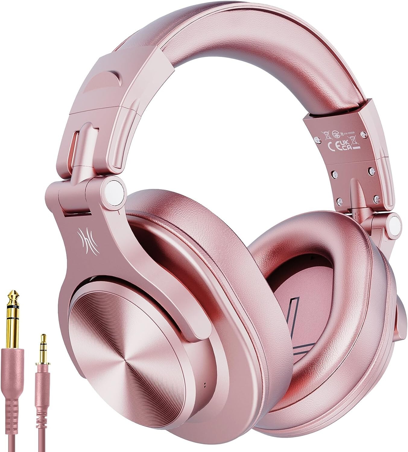 Genuine OneOdio A70 Bluetooth Over Ear Headphones Wireless/Wired 2in1 (Pink)