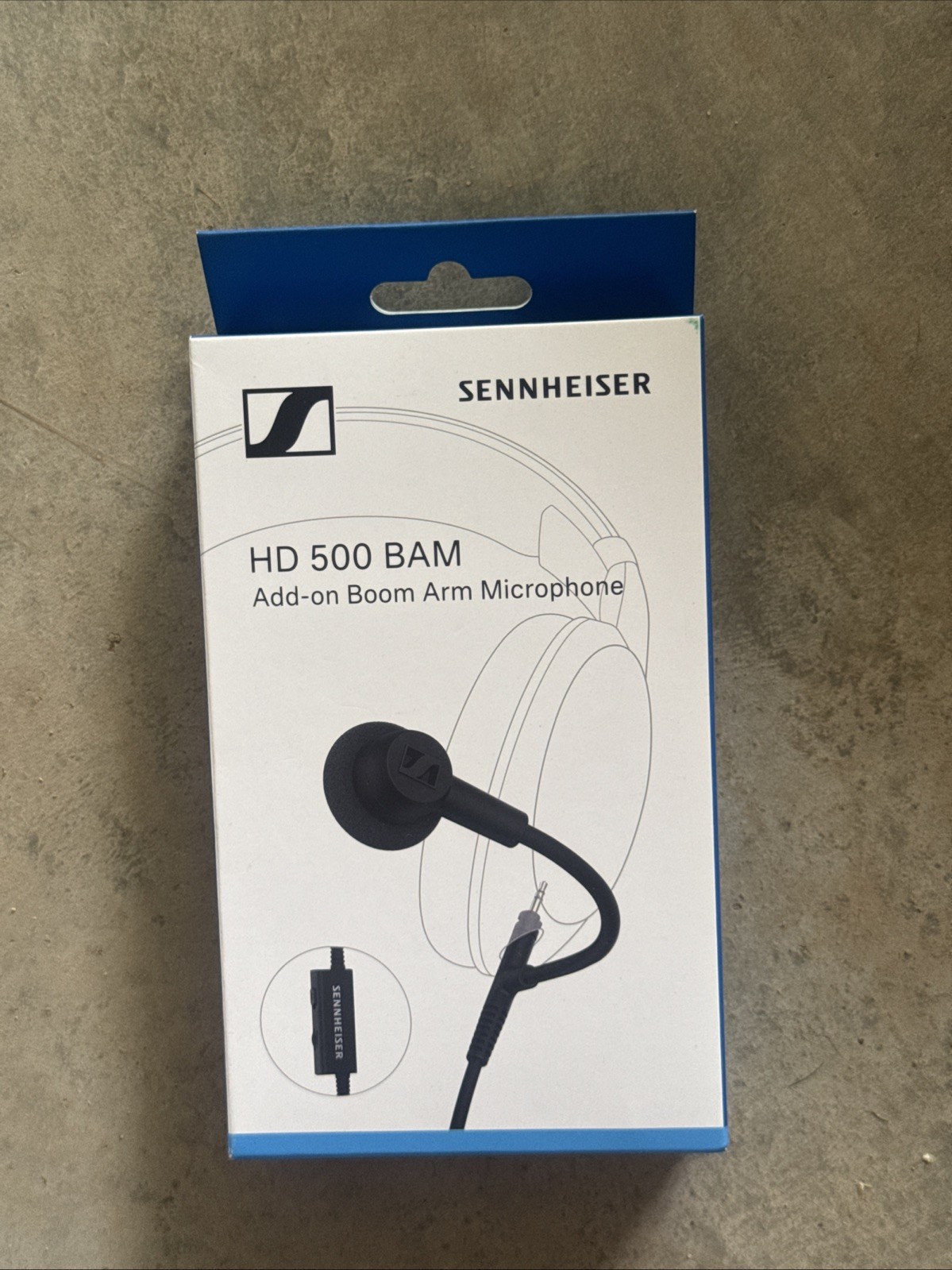 Sennheiser HD 500 BAM Boom Microphone 3.5mm Mute Volume Gaming