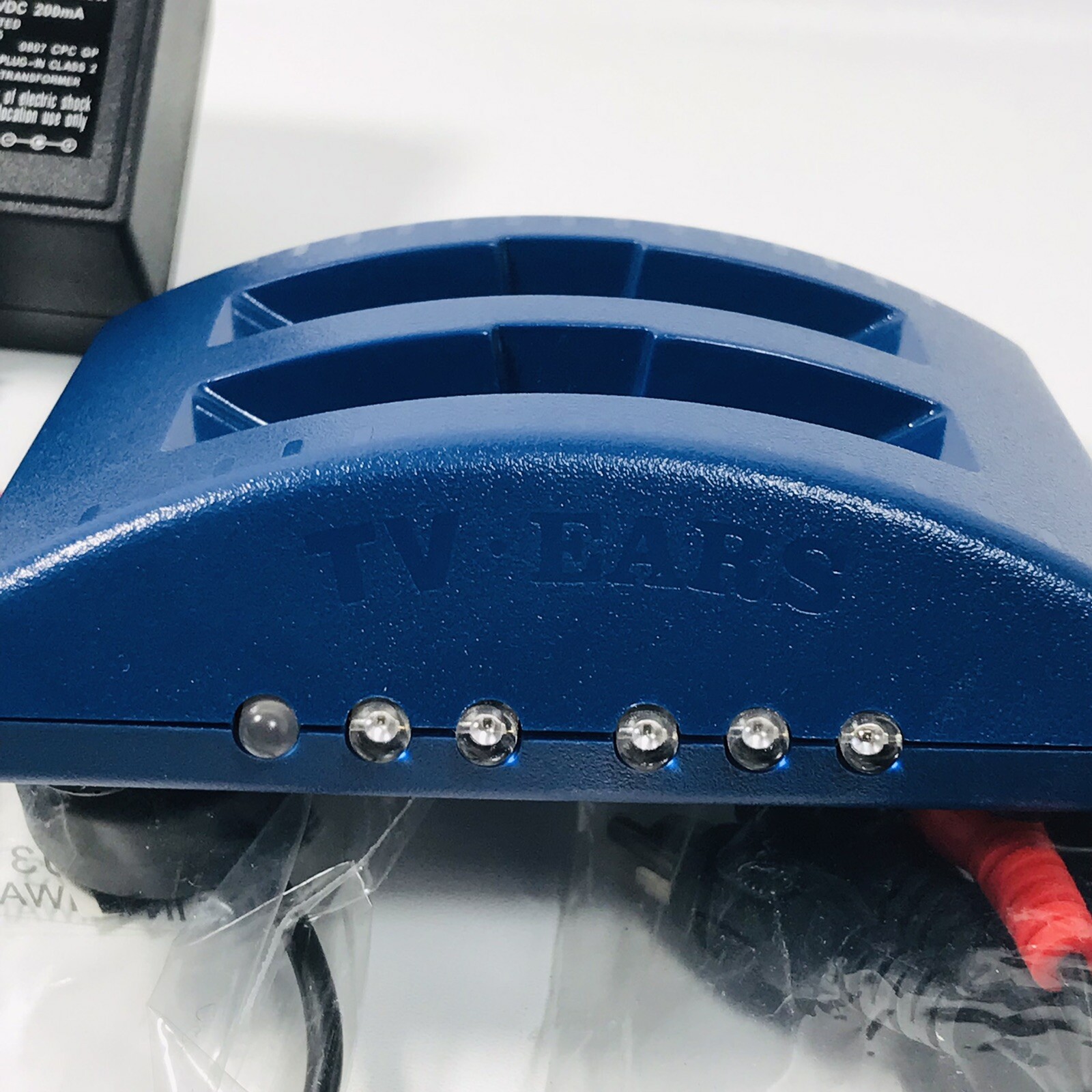 TV Ears 2.3 MHz Transmitter Charger Cradle Base Only And Power Cord Replacement