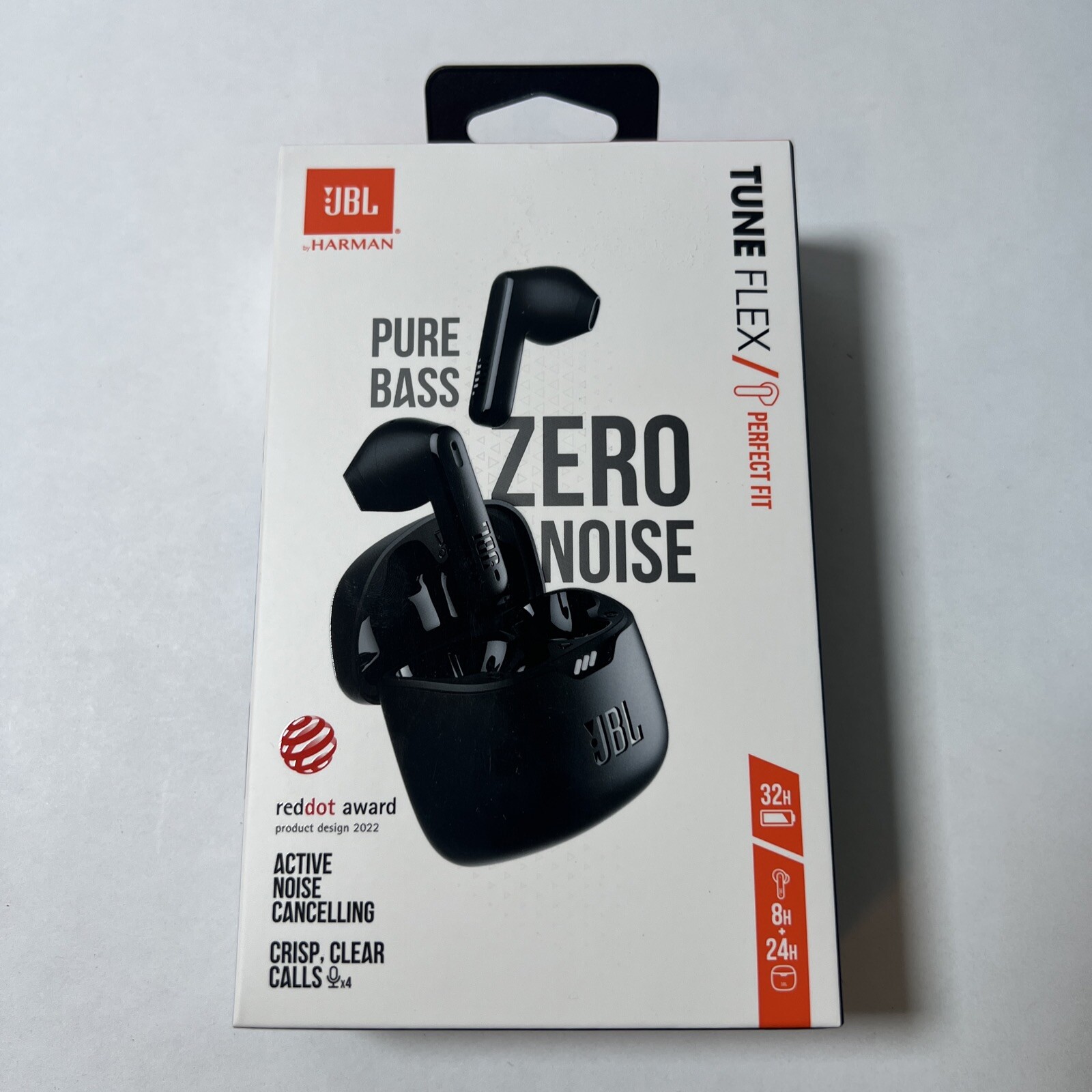 JBL Tune Buds Perfect Fit ANC Bluetooth Earbuds Black New Factory Sealed