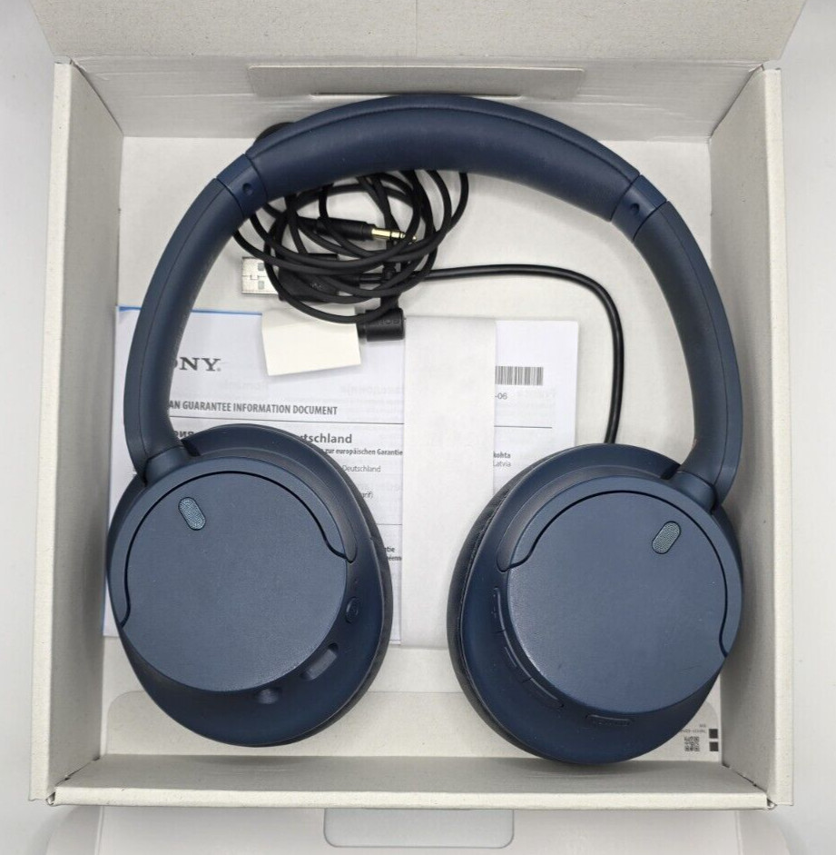 Sony WH-CH720N Wireless Noise Canceling Headphones – Blue – READ