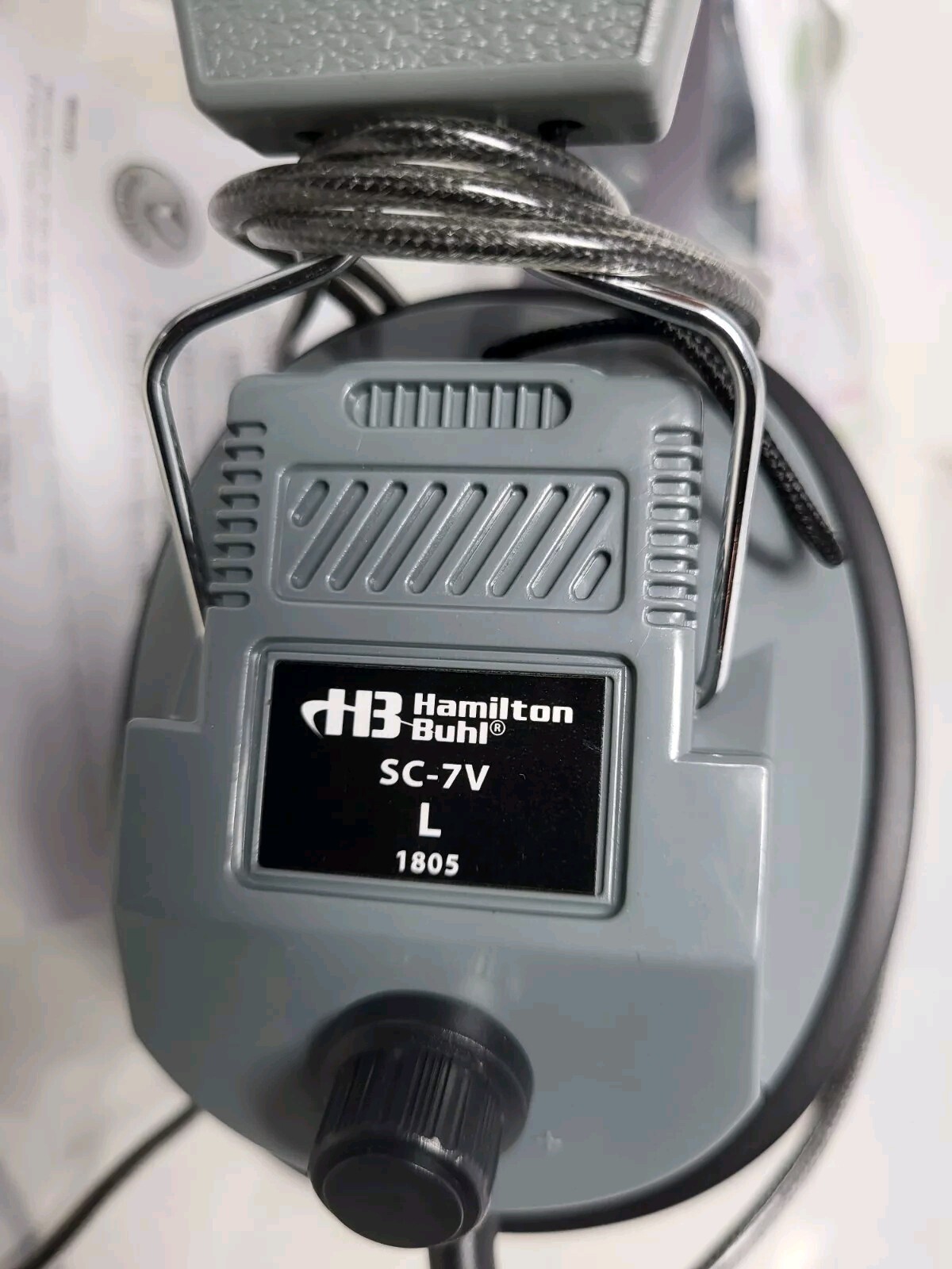 6 Hamilton Buhl SC-7V Heradphones and 1 JB8V Jackbox