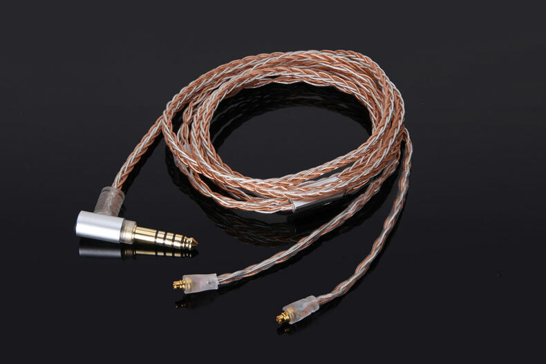 MMXC Audio Cable Balanced For Dunu Dk-3001 Falcon-C Headphone 8-Core Braid