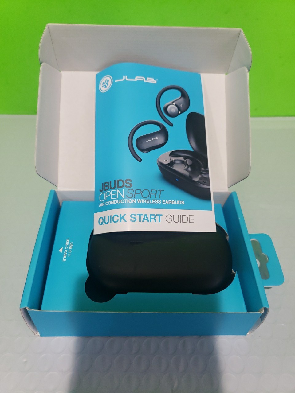Jlab Jbuds Open Sport Air Conduction Wireless Earbuds Very Good Condition