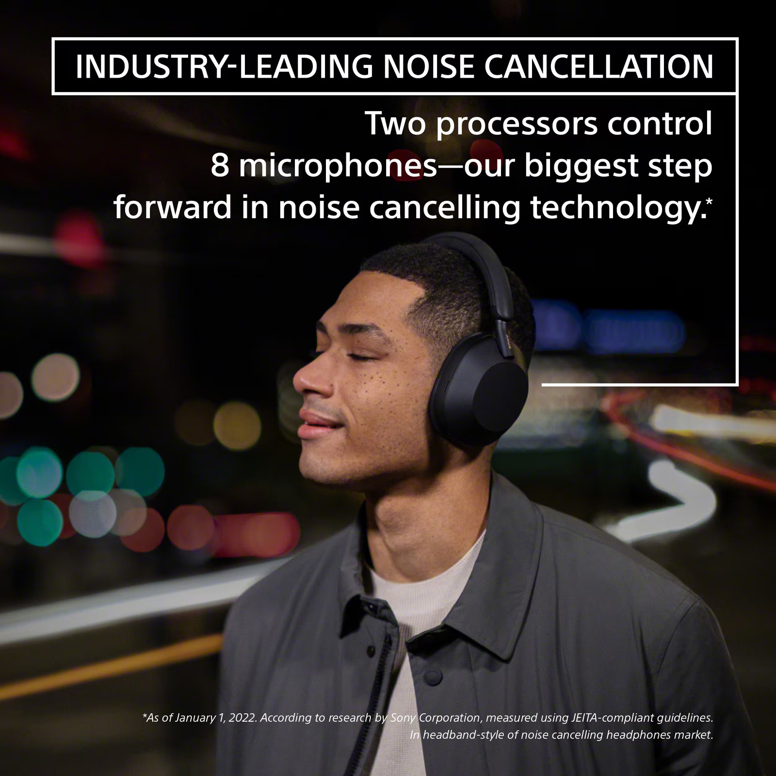 Sony – WH-1000XM5 Wireless Noise Cancelling Over-the-Ear Headphones – Blue