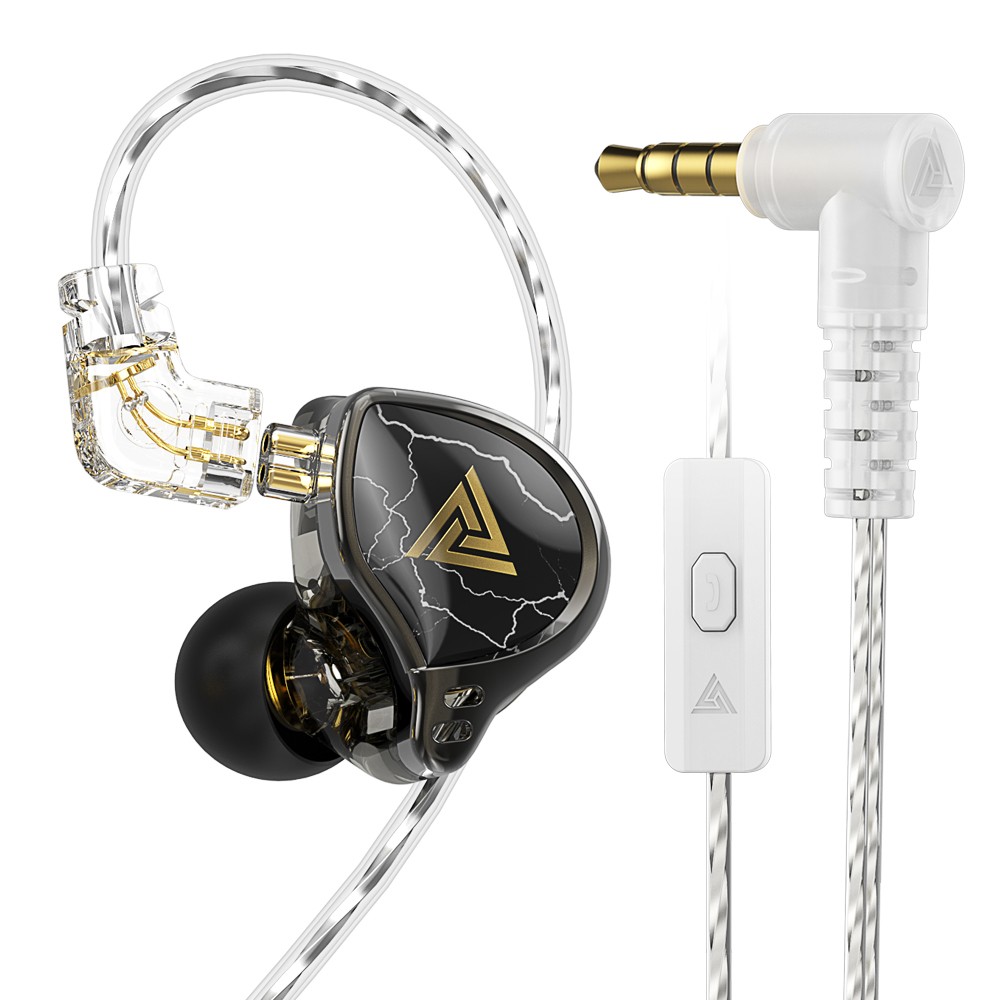 QKZ In-ear Wired Earphones Monitor Headphones HIFI Professional Titan DFOM