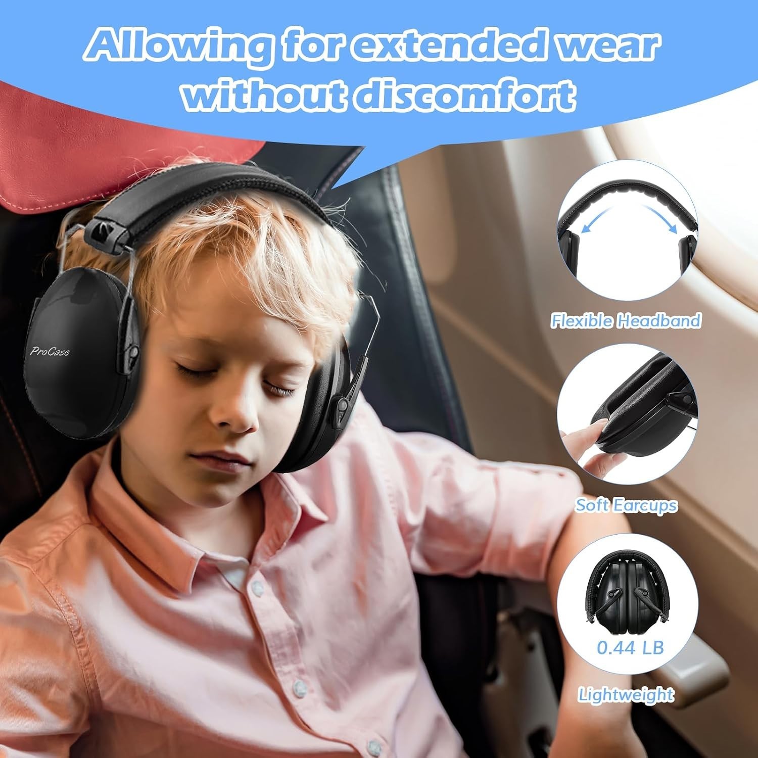 Noise Cancelling Headphones for Kids/Toddlers SNR 27dB Ear Muffs | Hearing Pr…