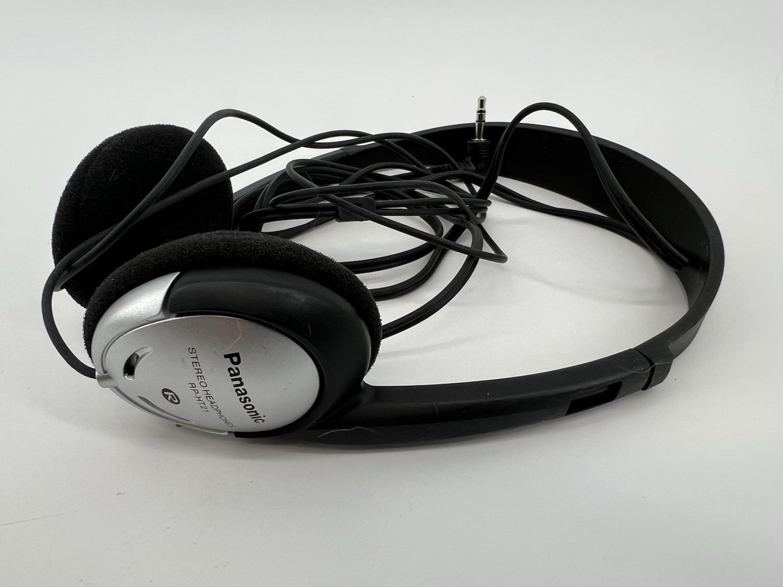 Panasonic Comfort Fit RP-HT21 Stereo Headphones 3.5 mm Plug Preowned