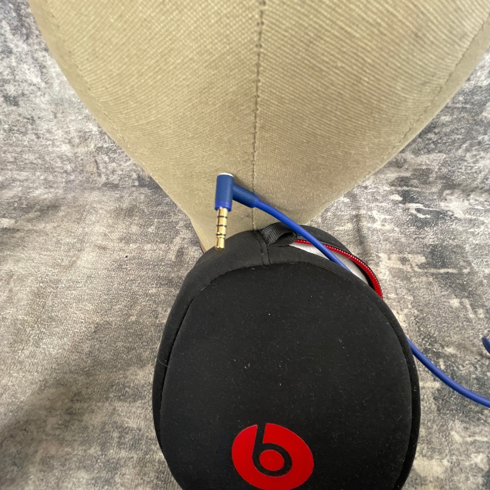 Beats By Dre Unisex Beats Solo Wired B0518 Headphones Blue On-Ear Foldable