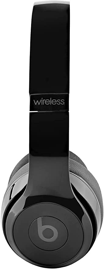 BEATS SOLO 3 WIRELESS OVER THE EAR HEADPHONES – GLOSS BLACK – Scratch & Dent