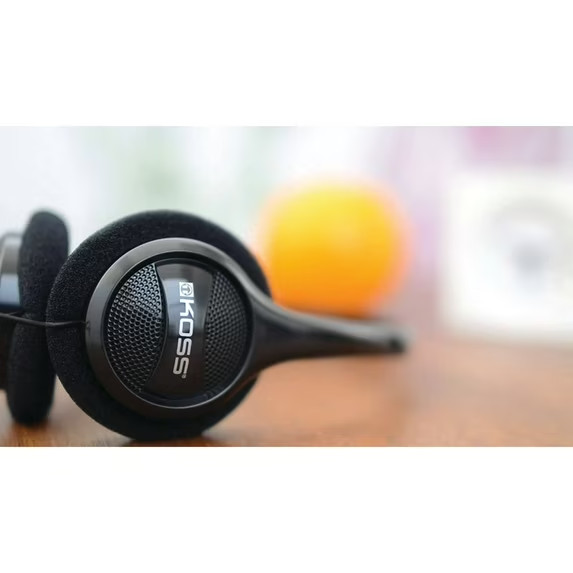 Koss KPH7 Lightweight Portable Headphone, Black
