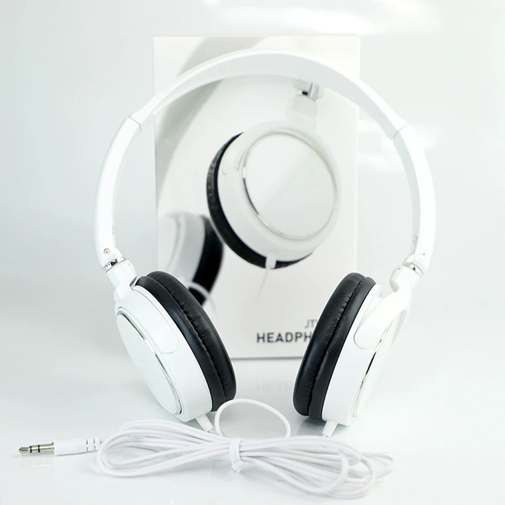 Wired Gaming Headset Foldable Noise Canceling Computer Headphones Music