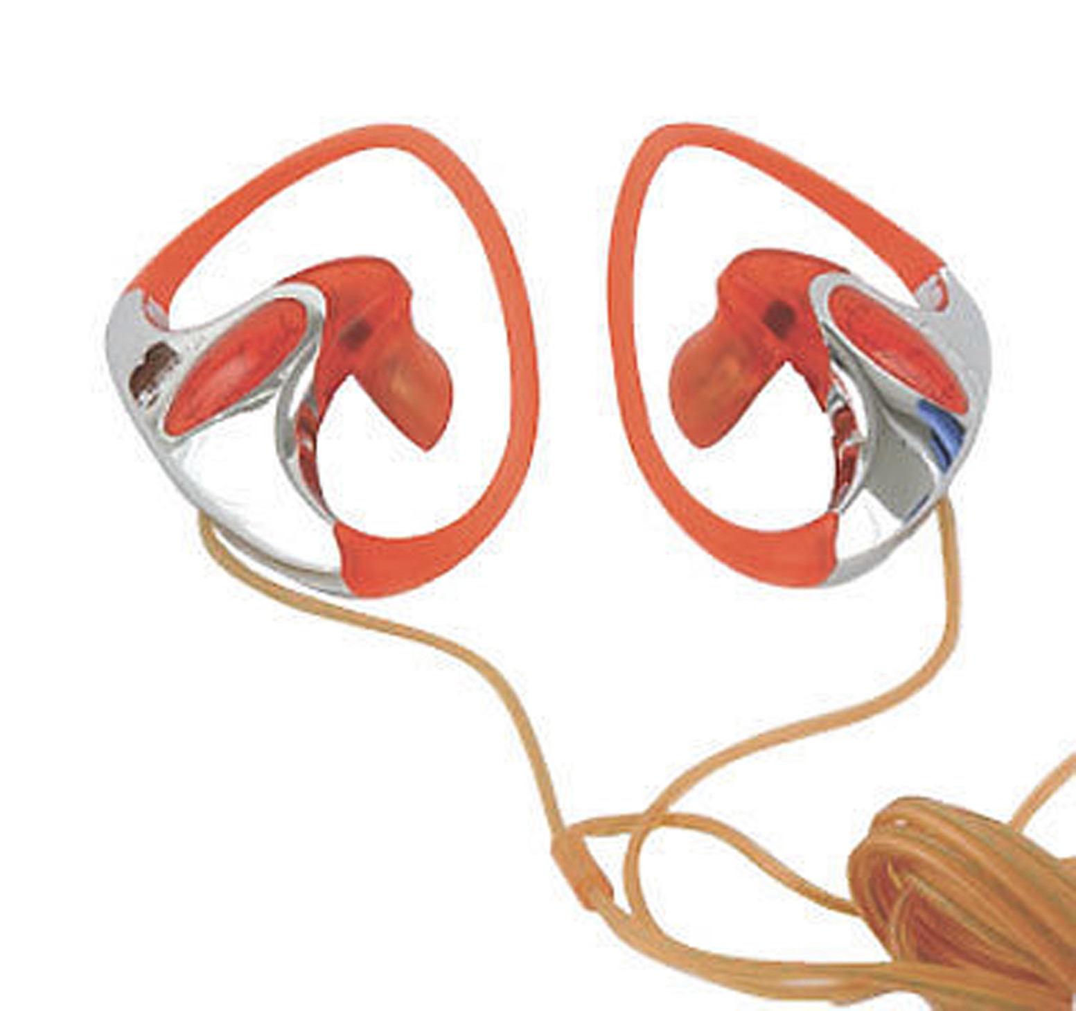 Aiwa HP-EL102 Necklace Dynamic Earbuds Sport Headphones For Phones MP3 CD Player