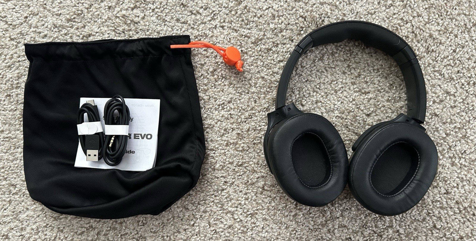 Skullcandy Crusher Evo Realtree APX Wireless Headphones Black/Orange