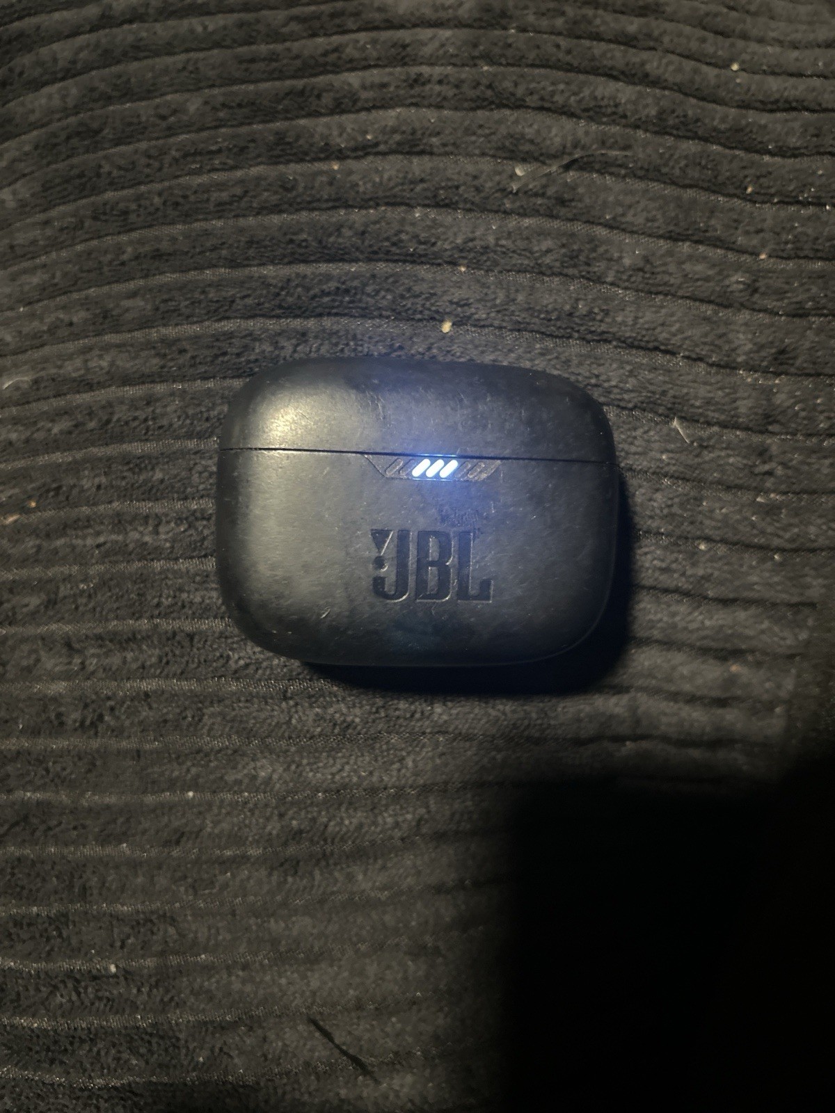 JBL Wireless Bluetooth In-Ear Earbuds Double Black with Charging Case
