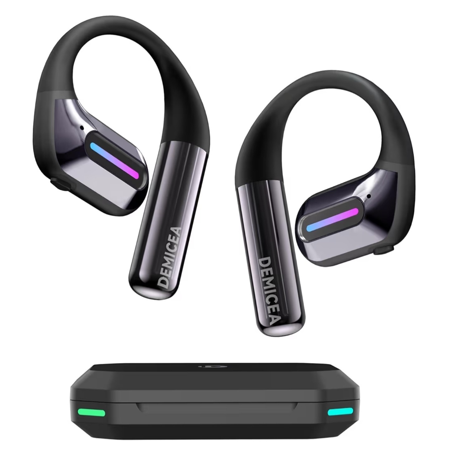 True Bone Conduction Headphones, Perfect for Night Running and Cycling, Auror…