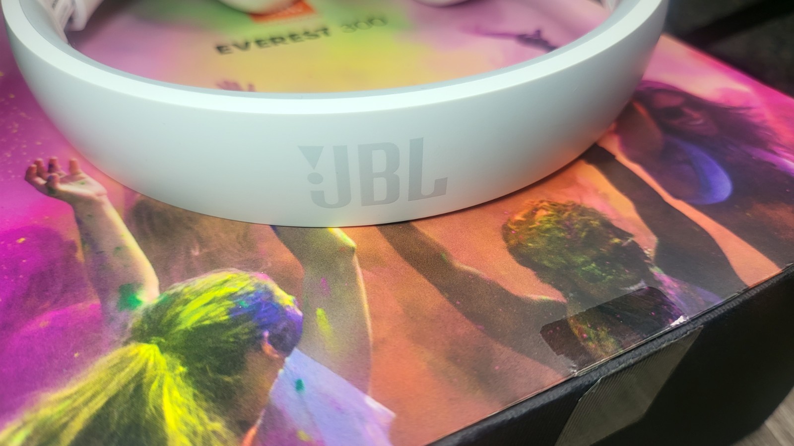 JBL Everest 300 Bluetooth Headphones White Tested Fast Shipping