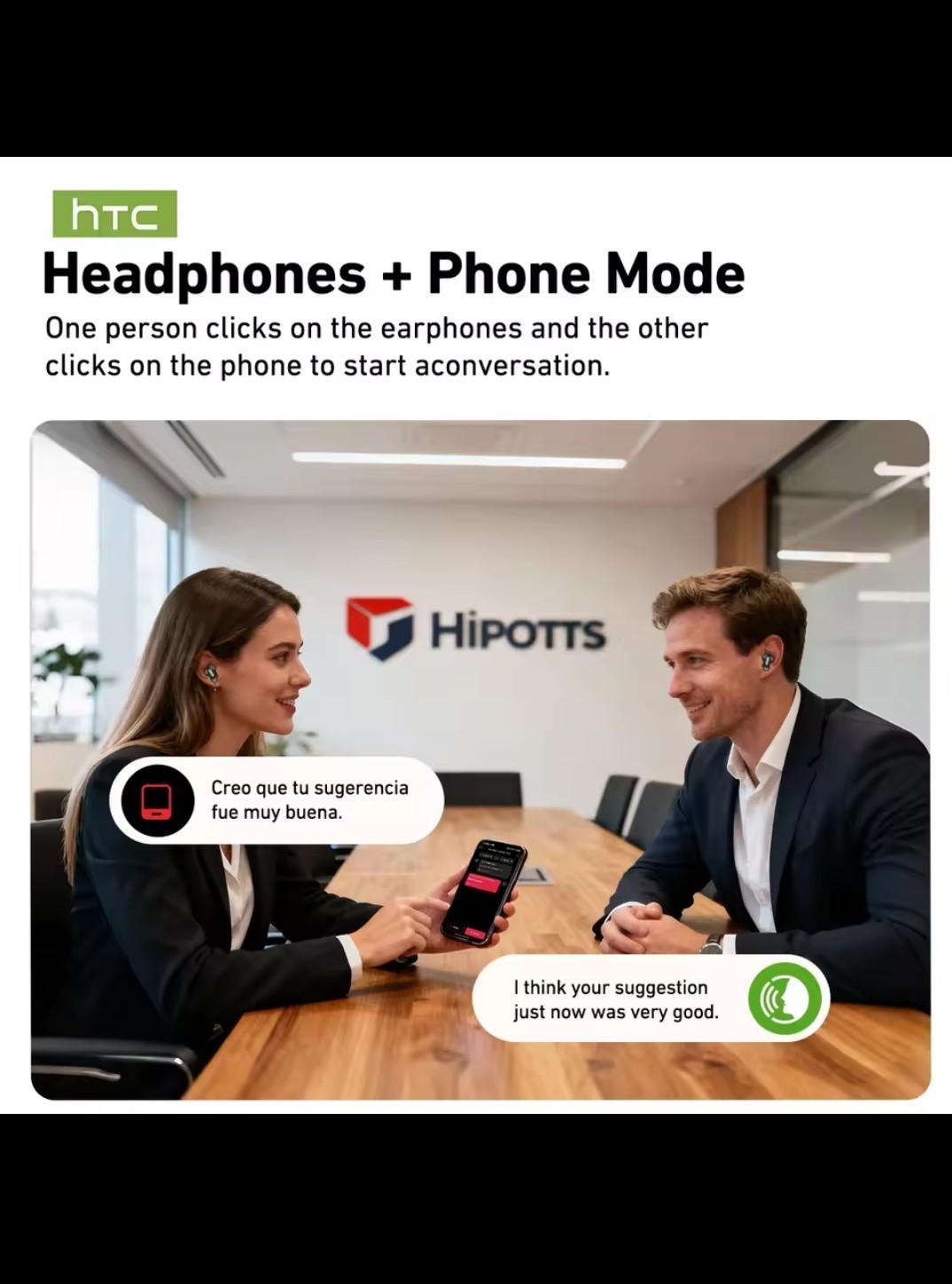 HTC NE76 Mini Invisible Sleep Earbuds for Side Sleepers Bluetooth Headphones AI