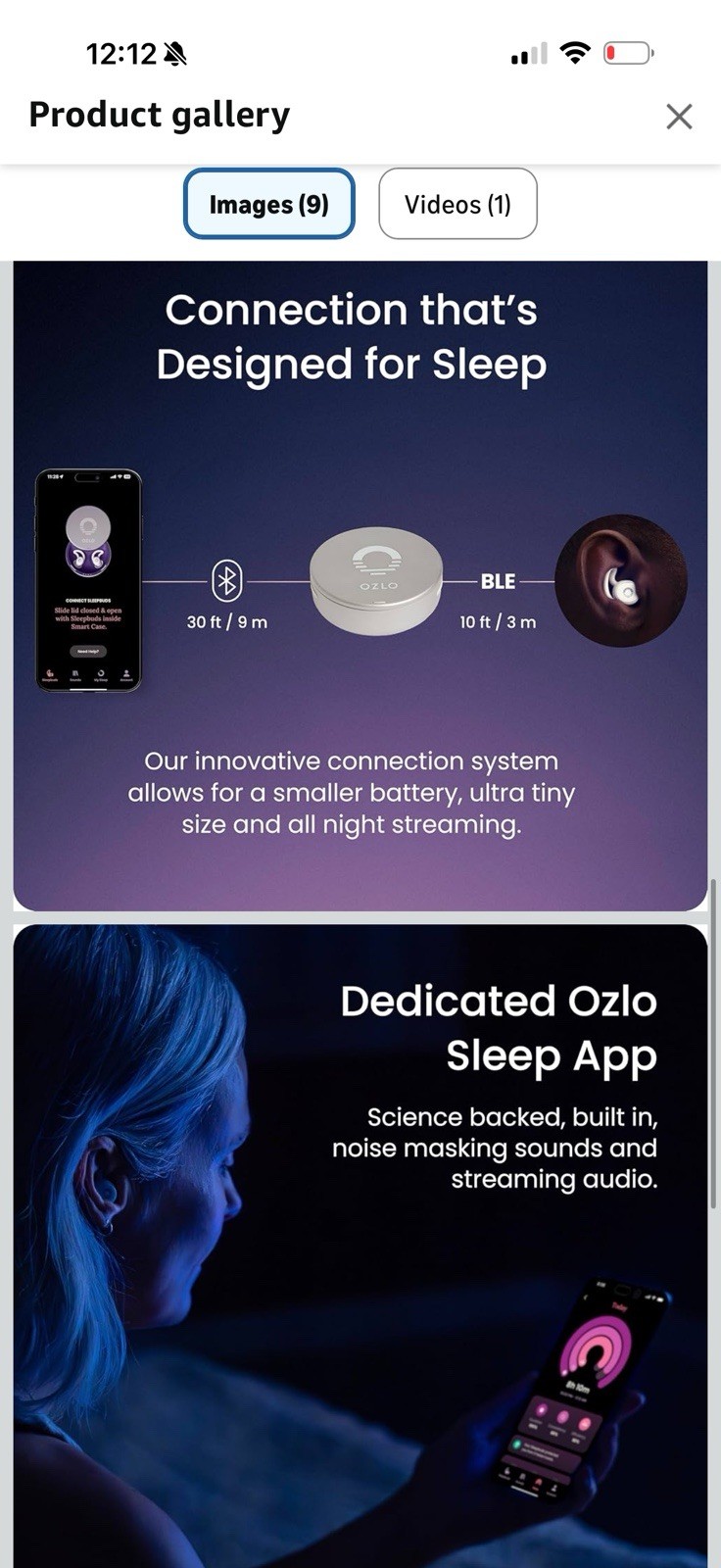 Ozlo Sleepbuds® | Comfortable Side Sleeper Headphones