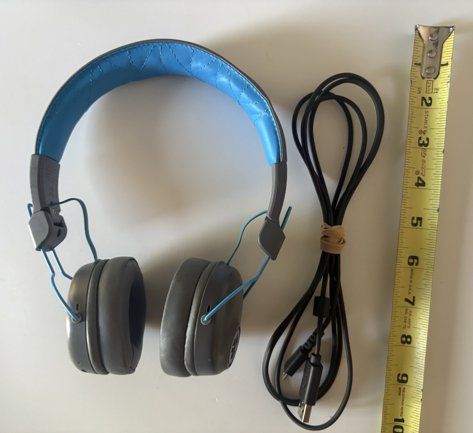 sale JLab Audio Studio Wireless Bluetooth On-Ear Headphones BLUE COLOR Tested