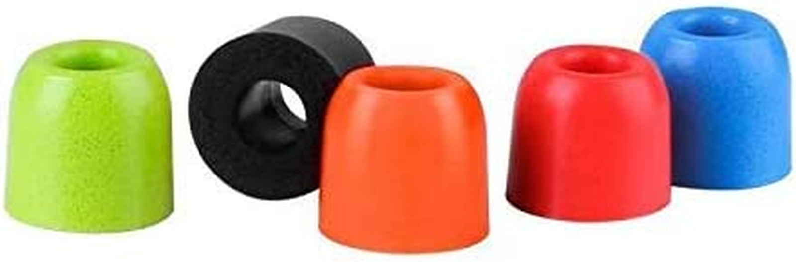 Almohadillas Espuma Memoria Repuesto Auriculares Rojo Verde Naranja Azul 4.9mm