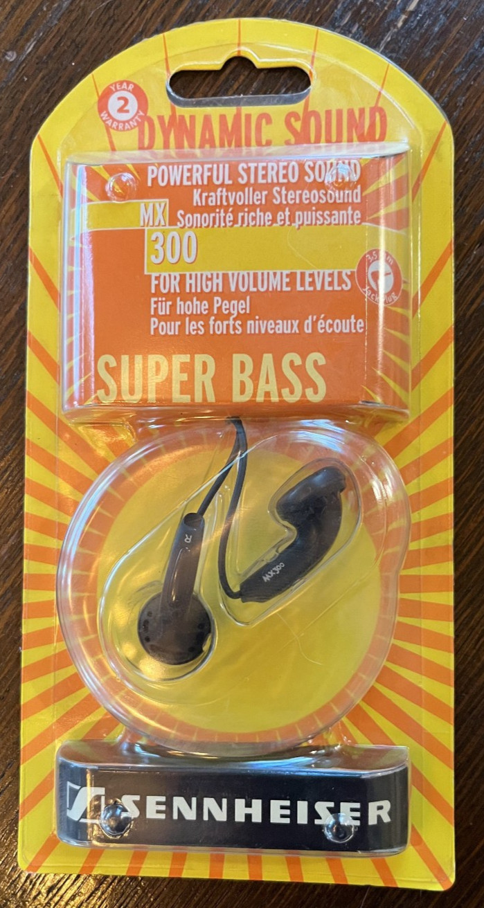 SENNHEISER MX300 Headphones Super Bass New