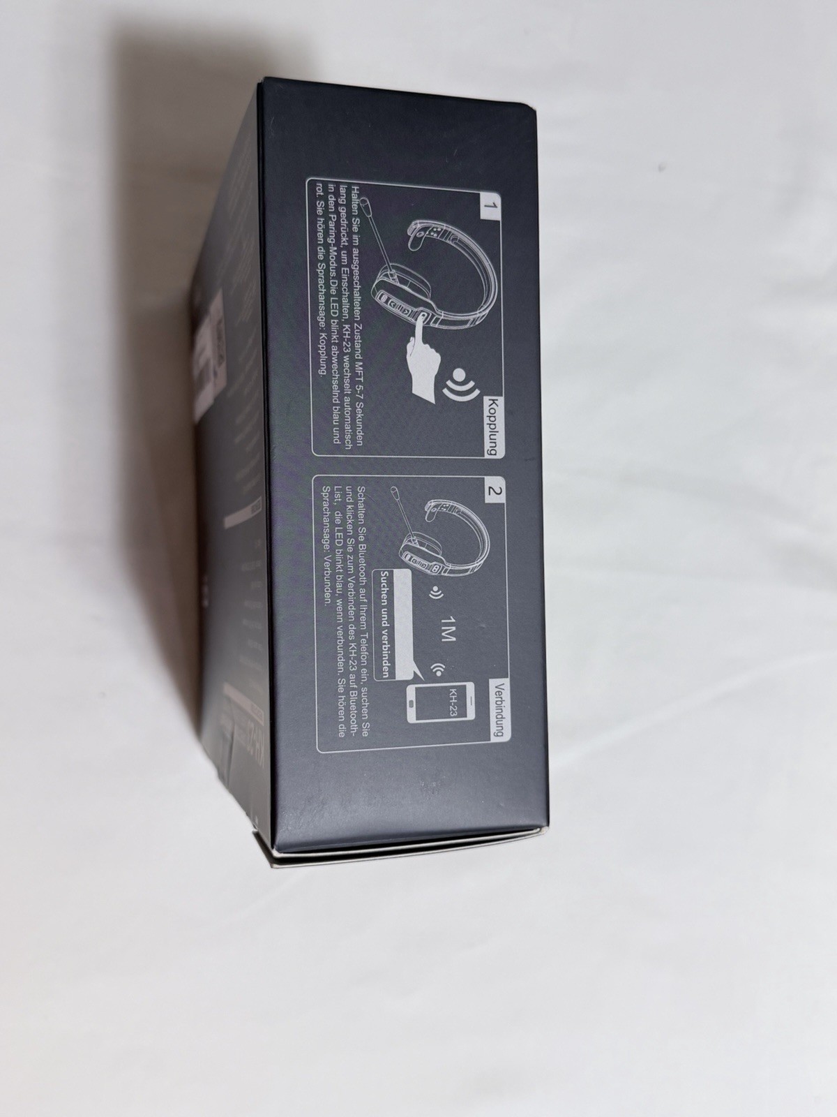 KH-23 Wireless Headphones with Directional Microphone Design New Open Box