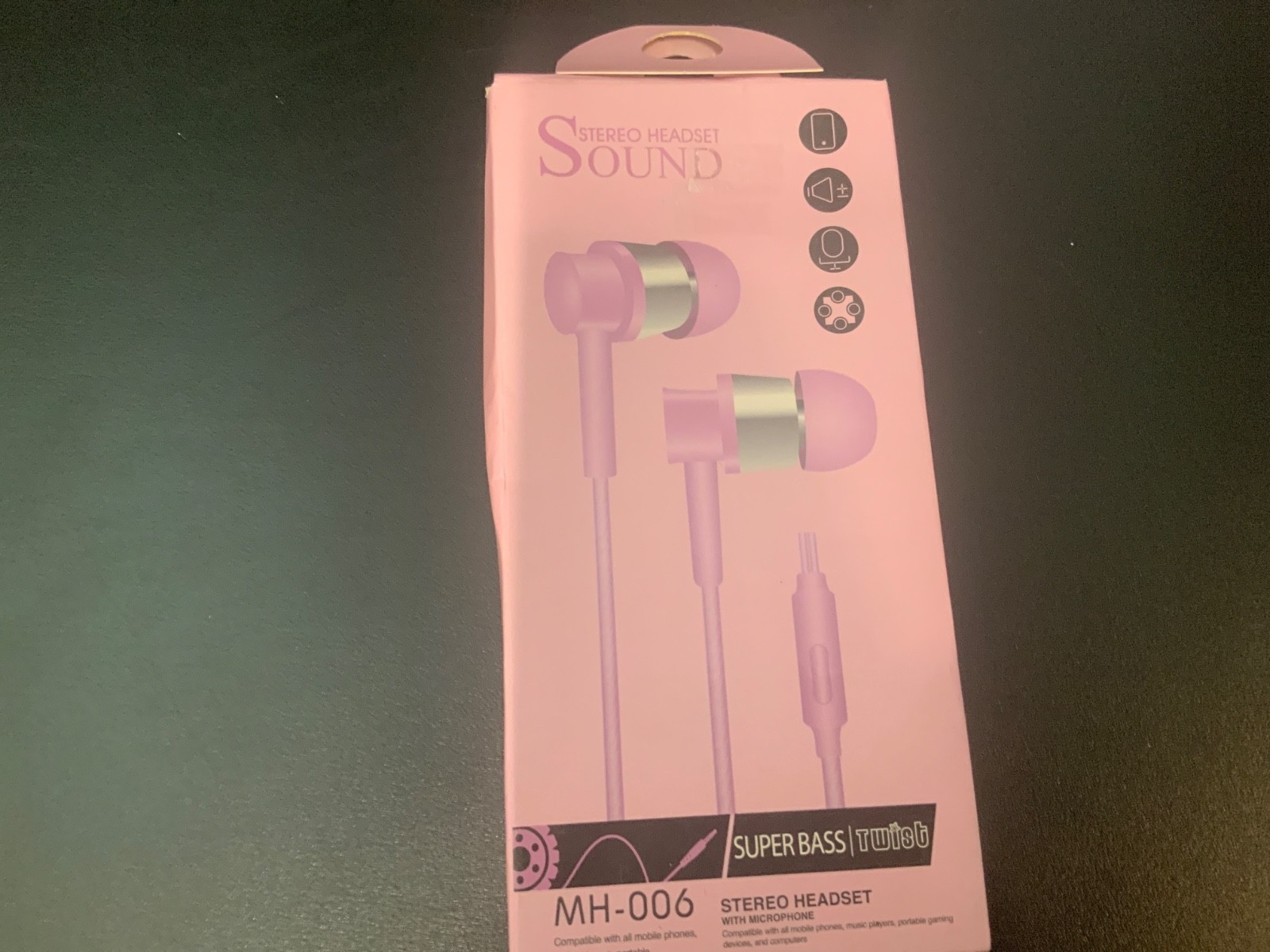 3 Stereo Headsets Head Phones with built-in mic Free Fast Shipping! USA SELLER!