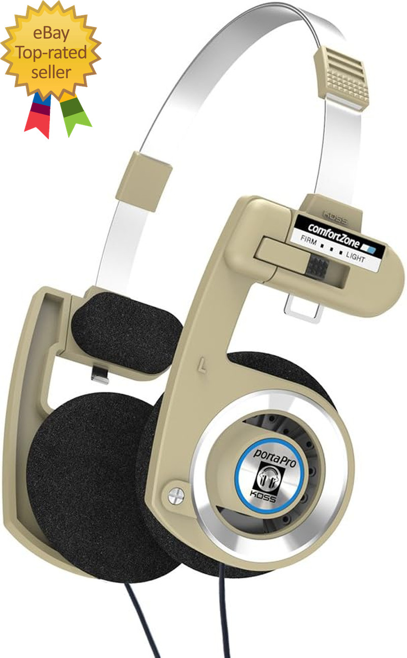 Porta Pro Limited Edition On-Ear Headphones In-Line Microphone Volume Control