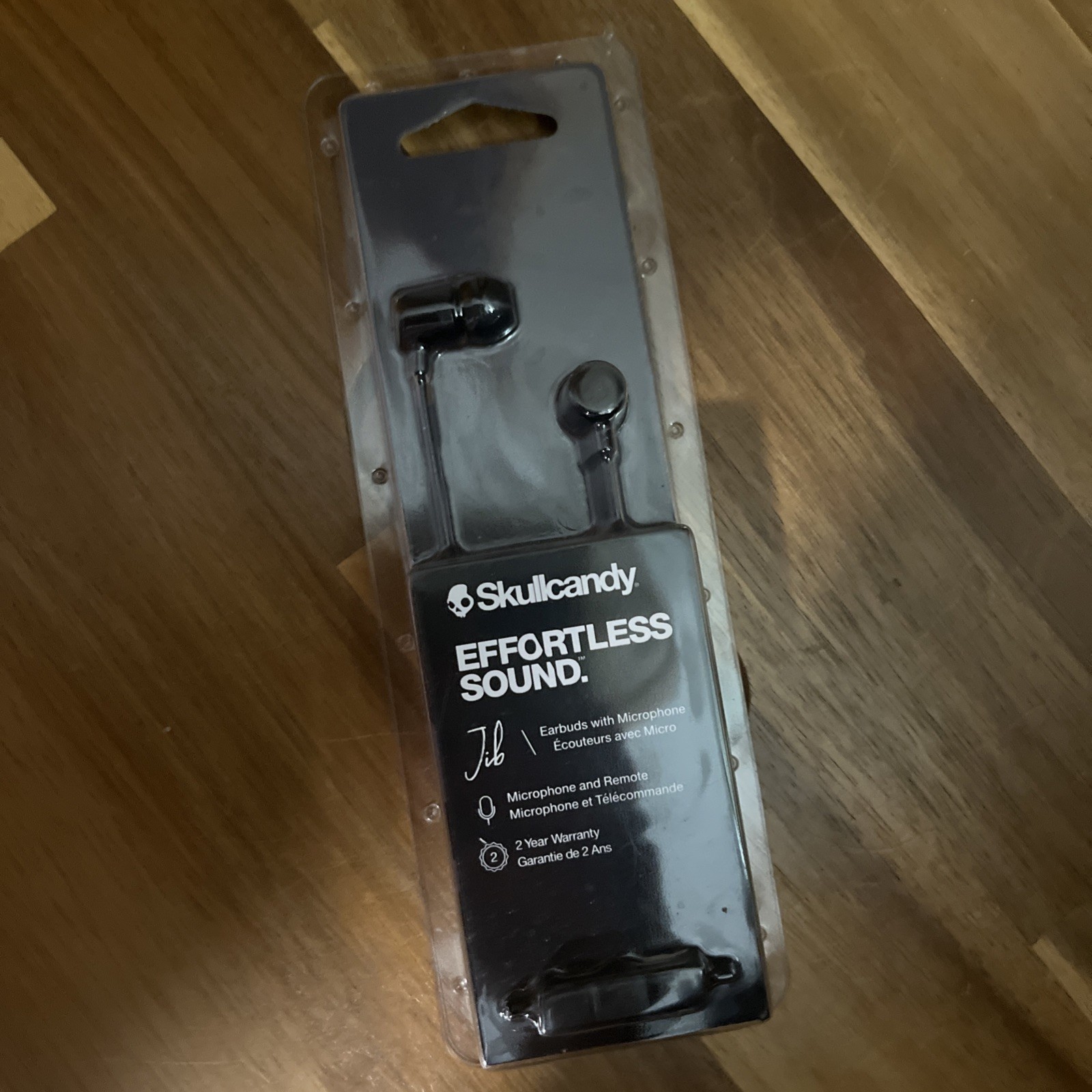 New Skullcandy JIB In Ear Buds Earphones Headphones Headset W/Microphone Black