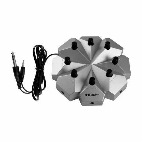 HamiltonBuhl Jackbox – 8 Position, 3.5mm Stereo ABS Individual Volume Controls