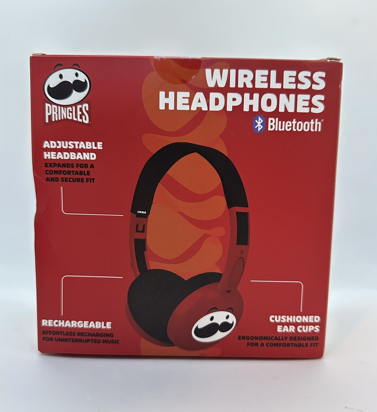 New In Box Pringles Wireless Headphones Set Back to school Bluetooth