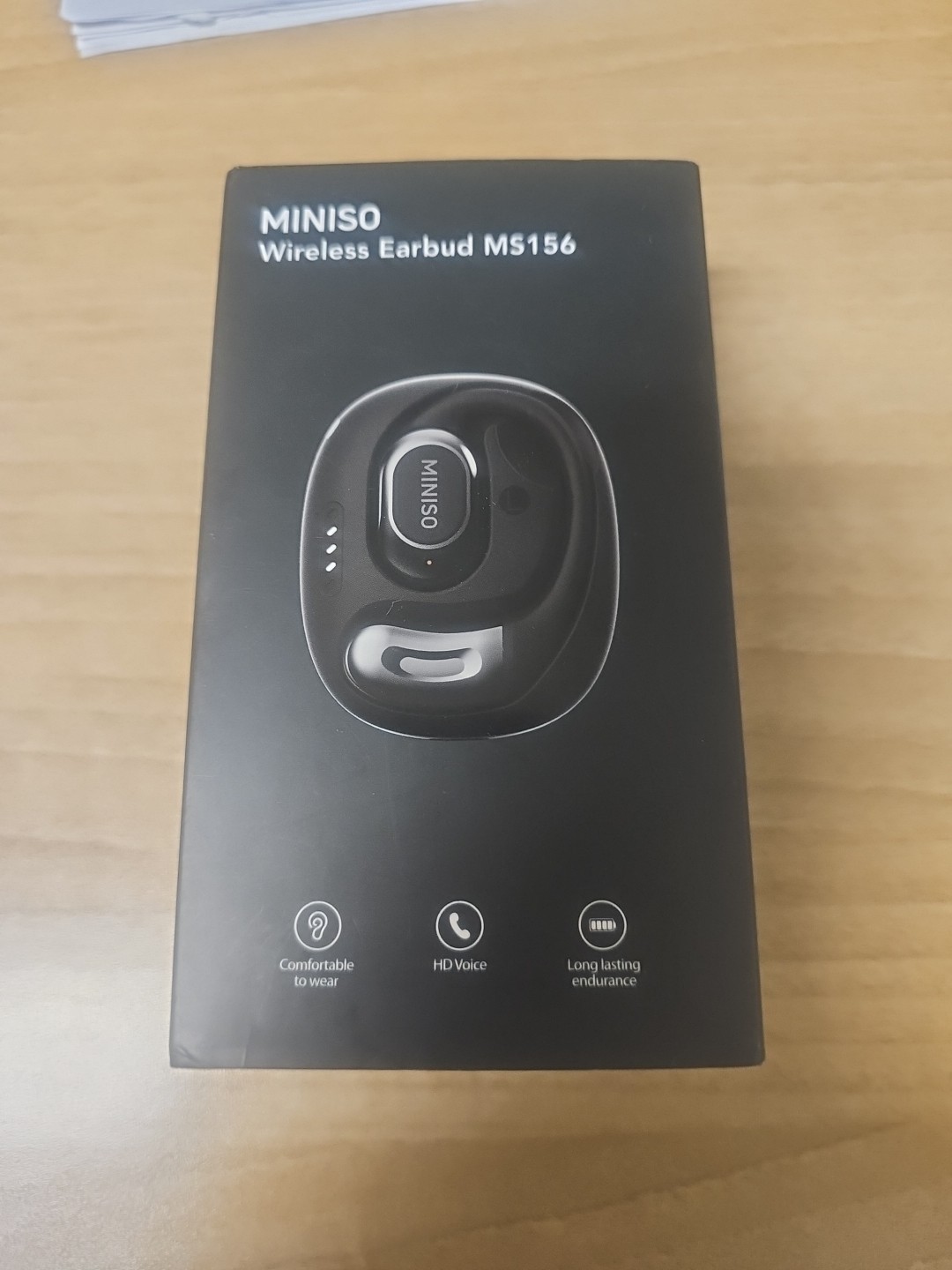 MINISO Wireless Earbud MS156 Comfortable HD Voice Long Lasting Endurance – White