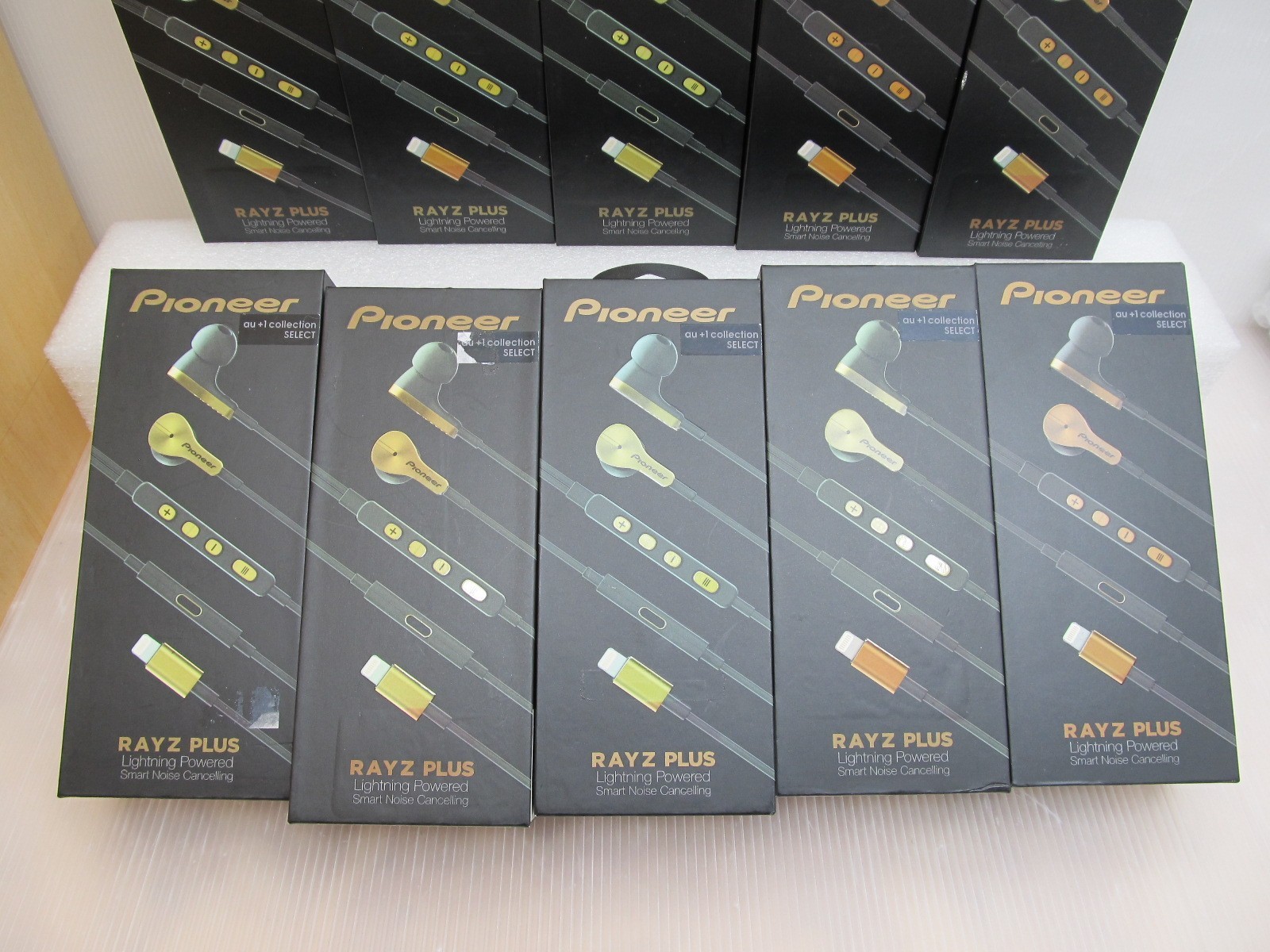 NEW| Pioneer Rayz Plus SE-LTC5R-T Lightning-Powered Noise Canceling Earphone BRZ