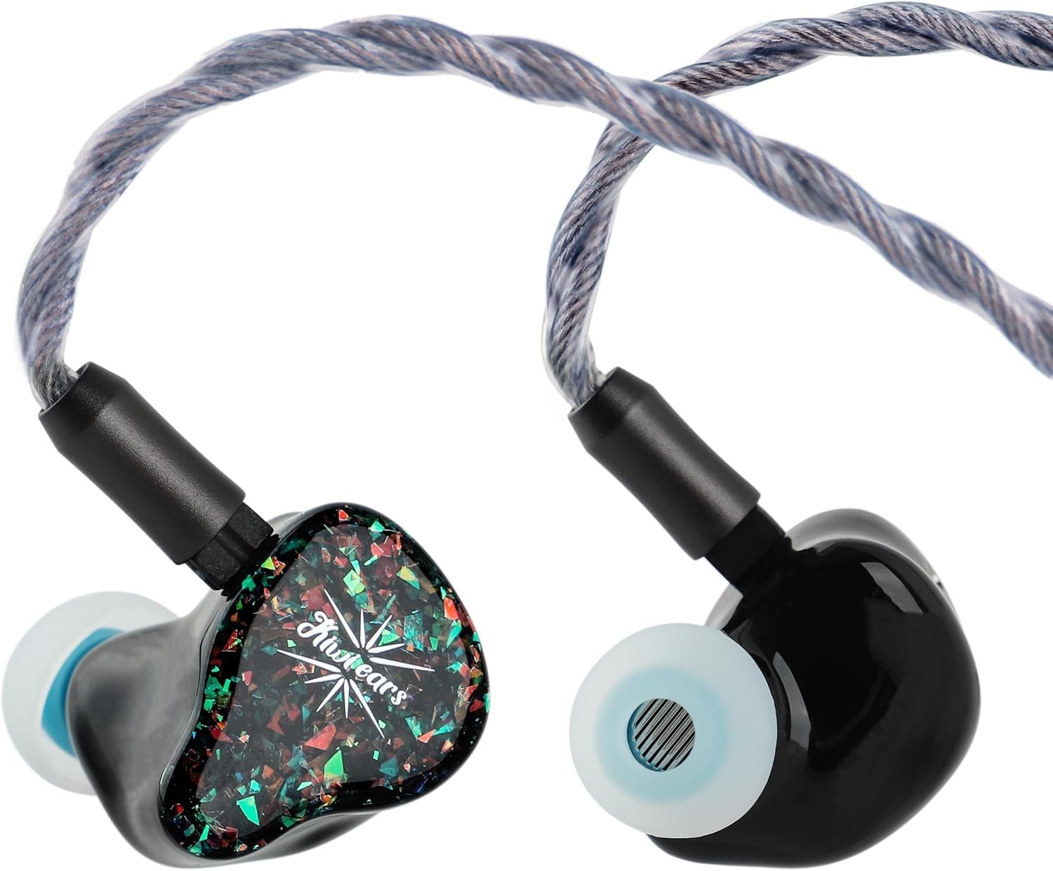 Linsoul Kiwi Ears Astral 1DD+6BA Hybrid Ear Monitor, Wired Earbuds, HiFi Studio