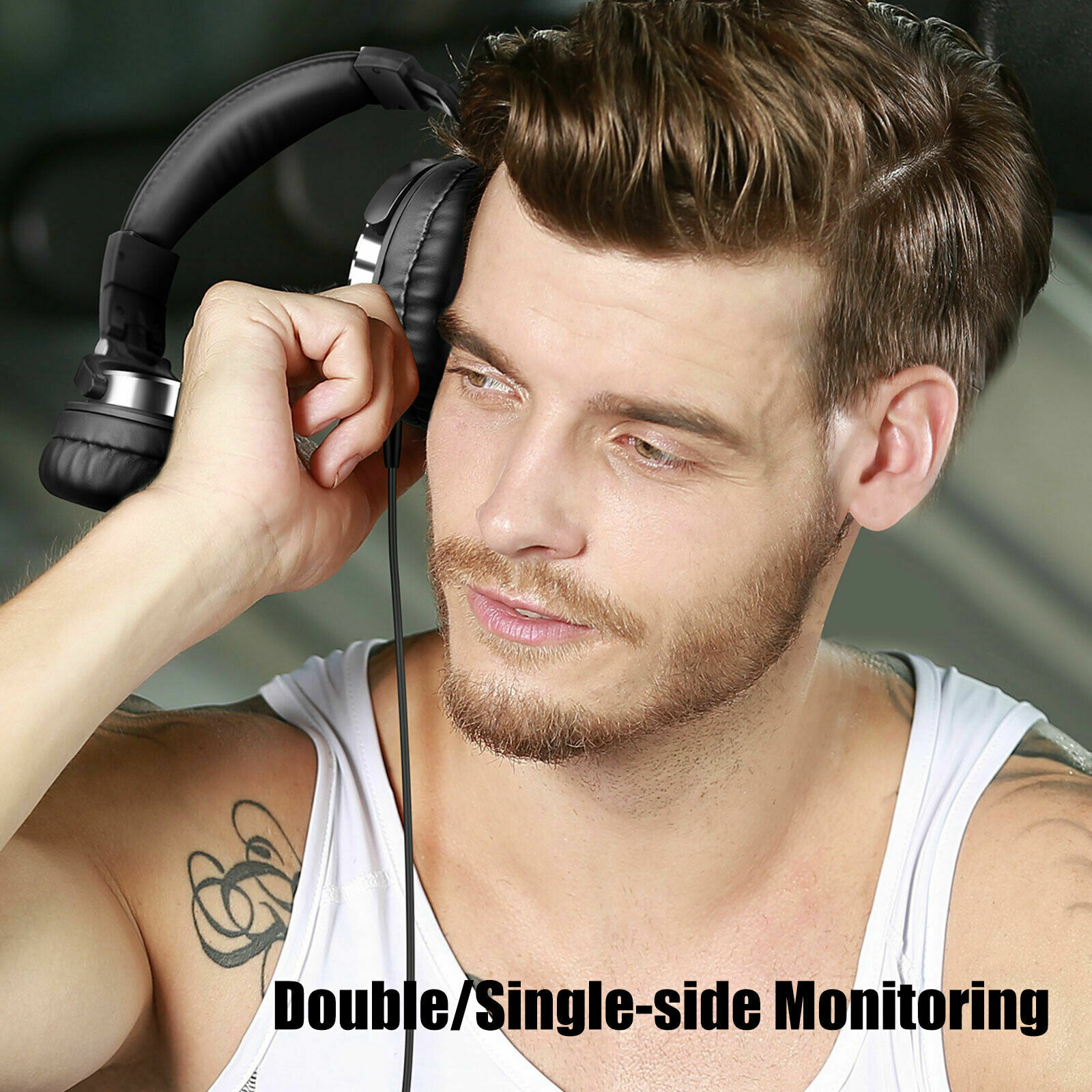 OneOdio Pro-10 Headphones Professional Studio Dynamic Stereo With Microphone