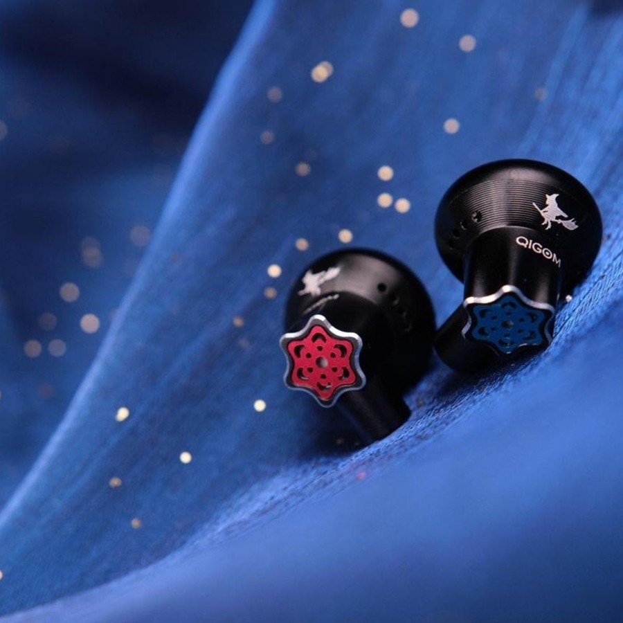 QIGOM S55 Magician IEMs HIFI Wired Flat-head Earphones 15.4mm Dynamic Driver