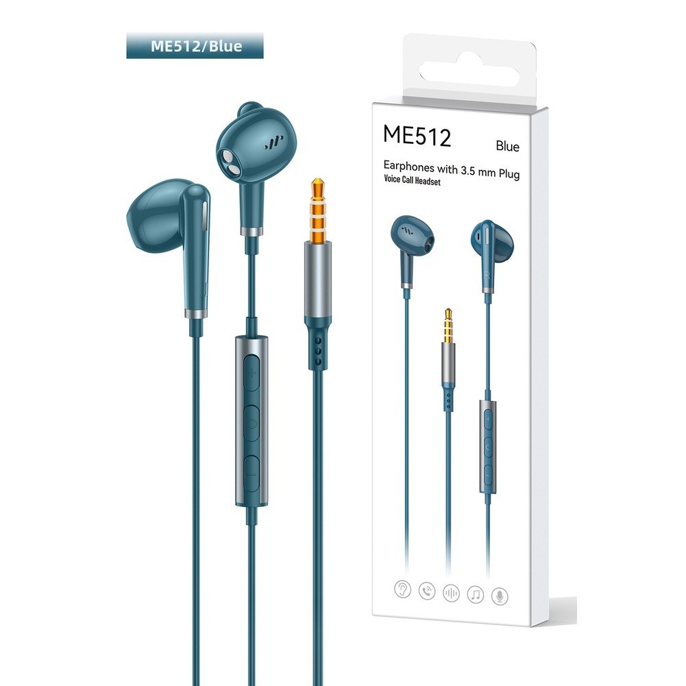 Type C and 3.5mm Wired In-Ear Earbuds with Mic 12mm Driver HiFi Audio Quality