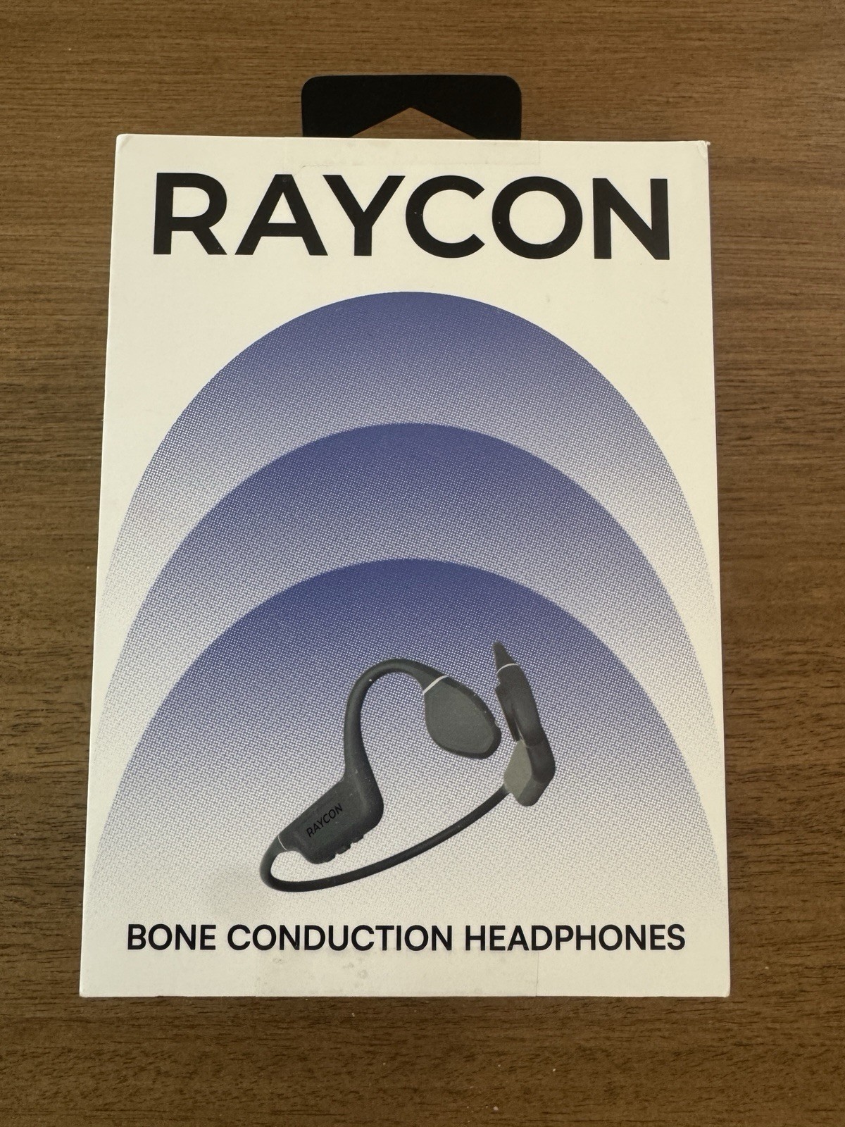 Raycon Bone Conduction Headphones (Gray) Model # RBB842 – NEW IN BOX!!!