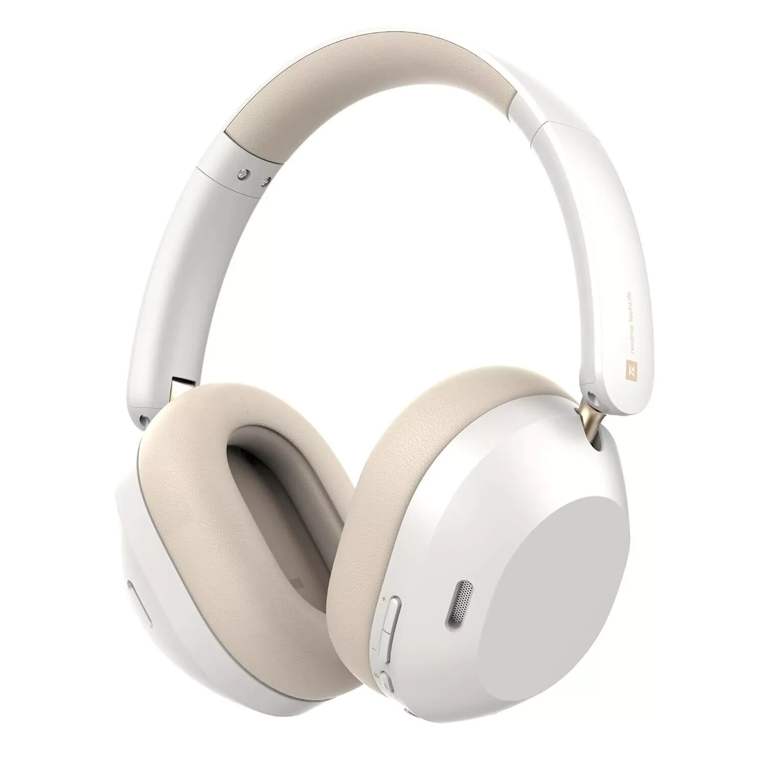 realme TechLife Studio H1 Over The Ear Headphone with 70Hours Playtime White