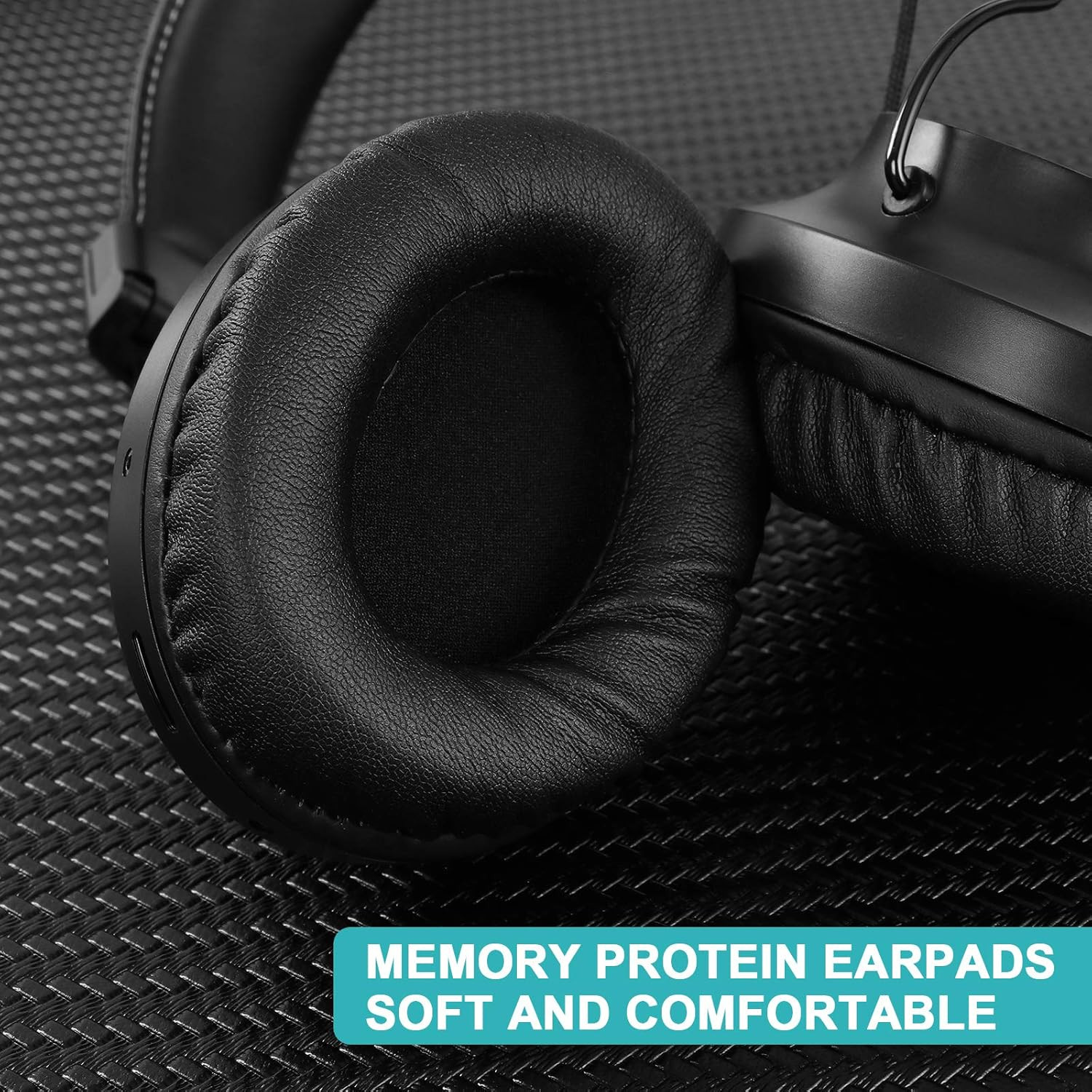 Bluetooth 5.0 Over- Ear Wireless Headphones 30 Hours Battery, FM Radio, MP3 Play