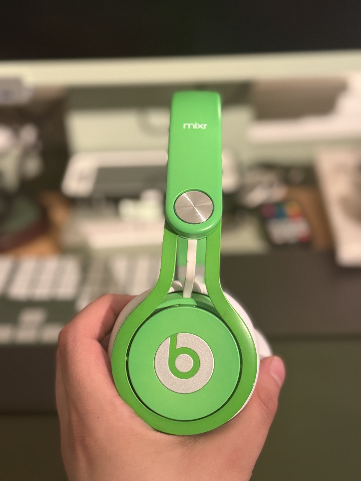 Beats by Dr. Dre Mixr On-Ear Headphones – Green Color, Grade A, Tested+Rare 🔥