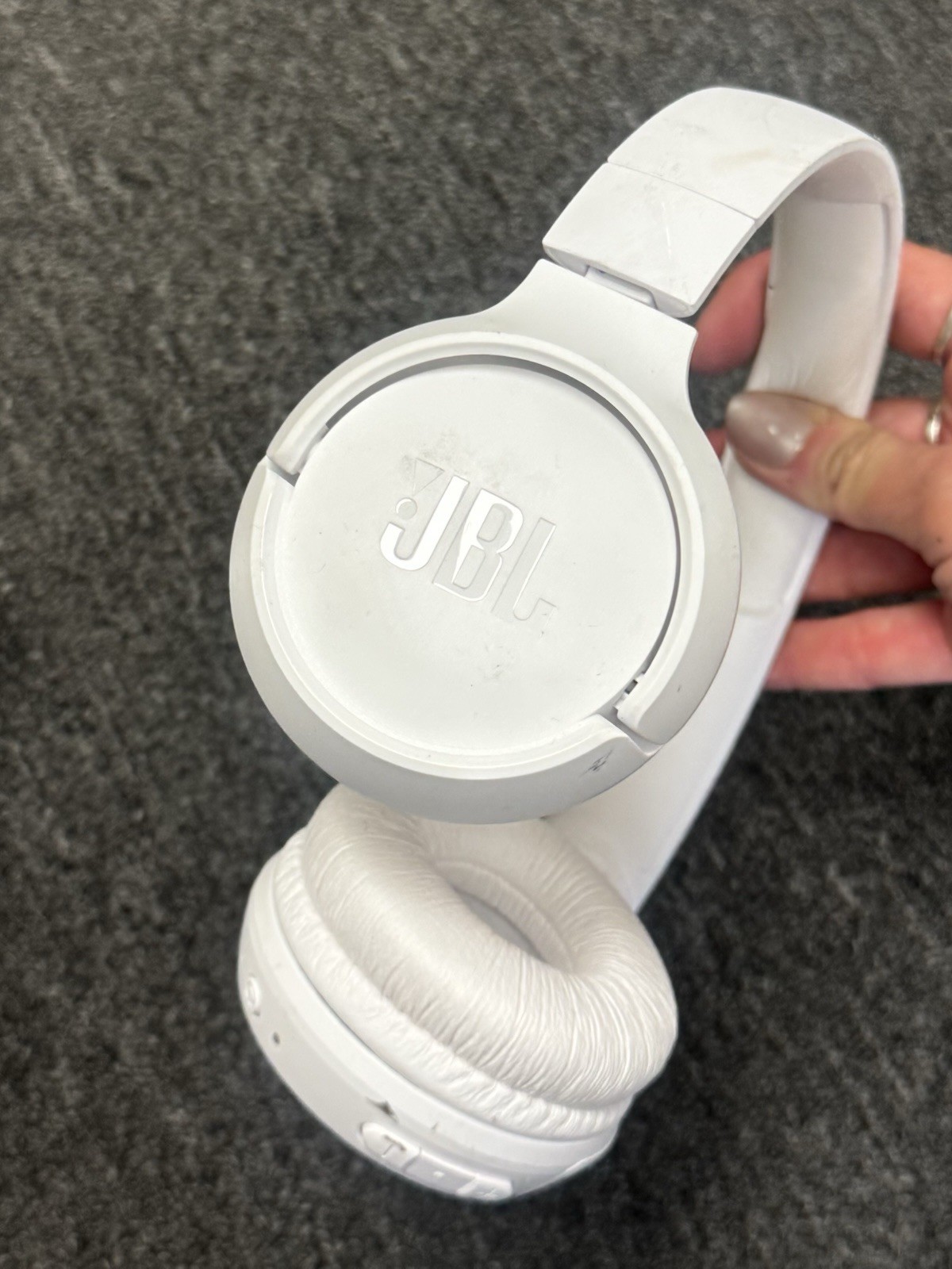 [LOT OF 10] TESTED JBL Tune 520BT Bluetooth Wireless On-Ear Headphones – White