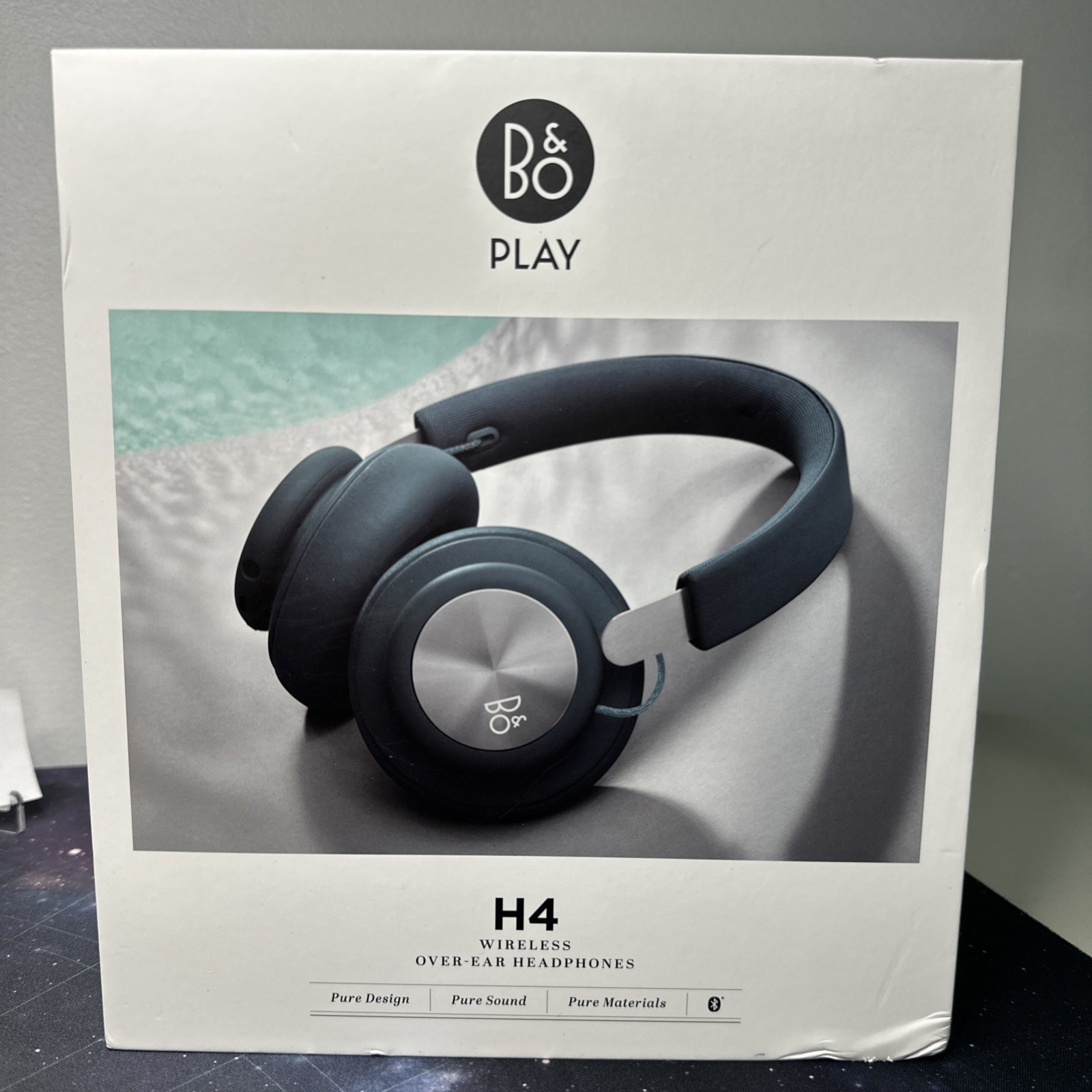 Bang & Olufsen Beoplay H4 – Steel Blue – Bluetooth Headphones – Excellent