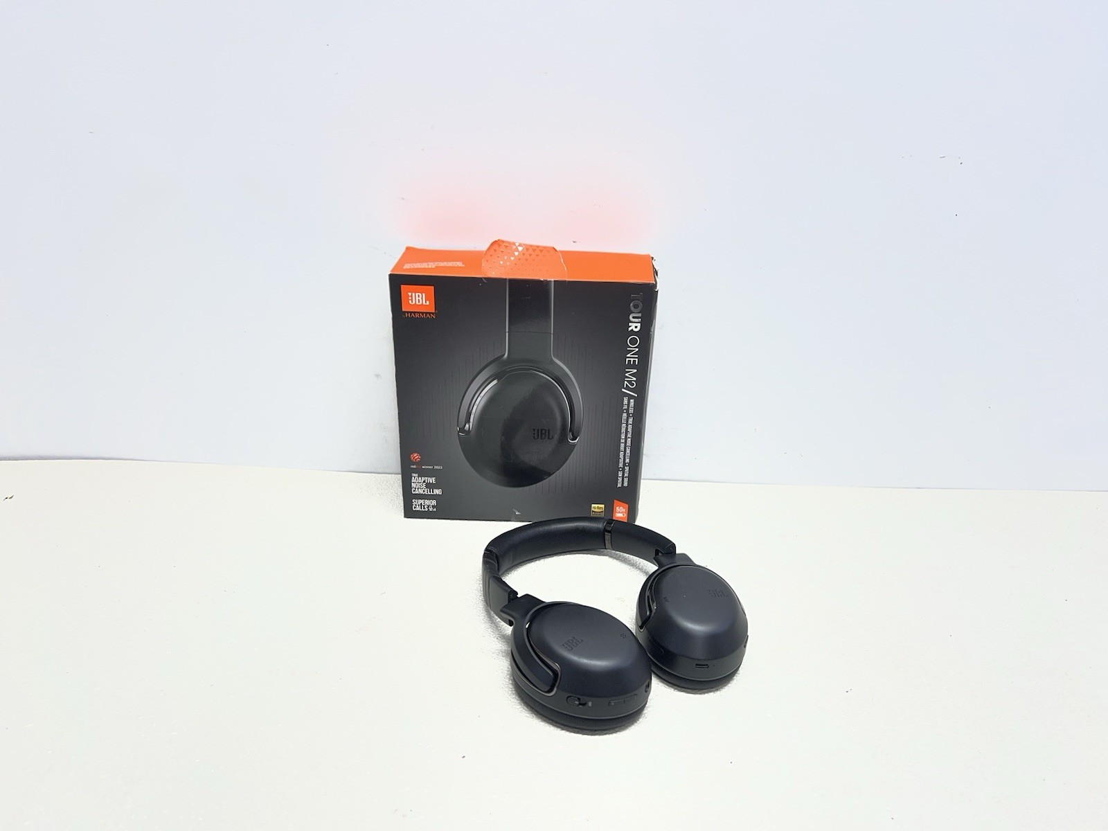 JBL – Tour One M2 True Adaptive Noise Cancelling Headphones – Black –