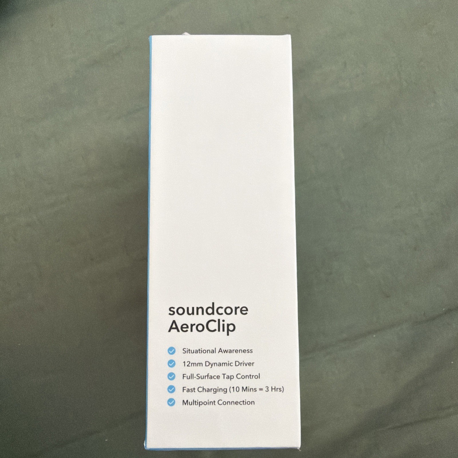 Soundcore AeroClip Open-Ear Earbuds Clip-On Headphones 4 Mic AI-Boost