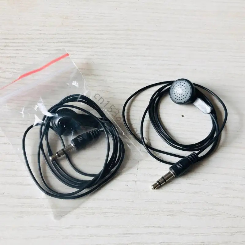 3.5mm Single Side In Ear Earphone Earbud Headsets for Mobile Phone Tablets PC