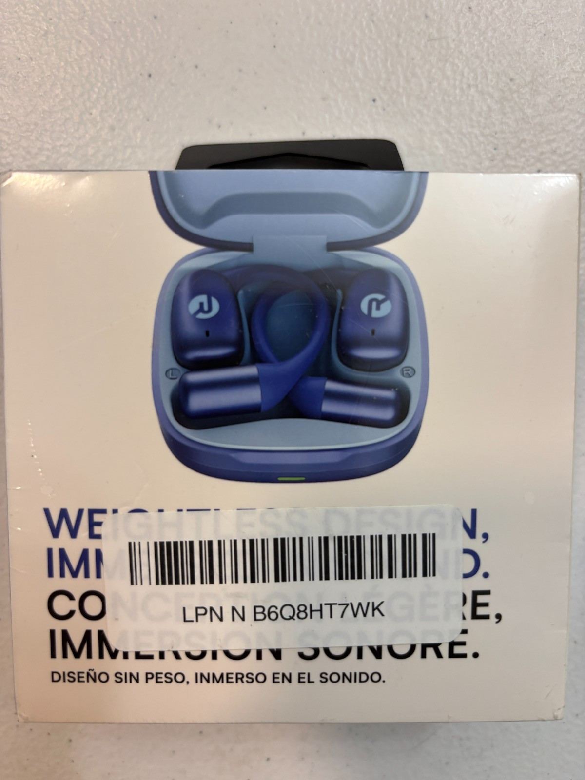 RAYCON RBO715 Essential Open Earbuds True Wireless Bluetooth 36 Hr sealed Blue