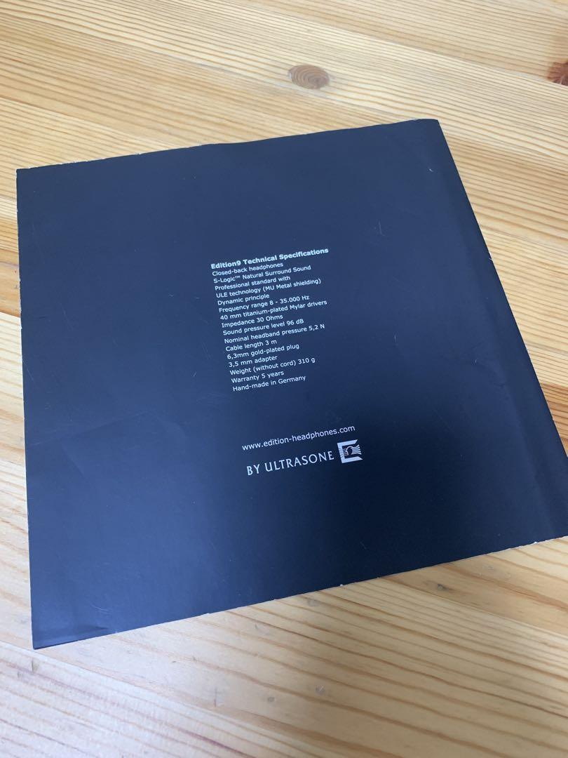 Ultrasone Edition9 Headphone